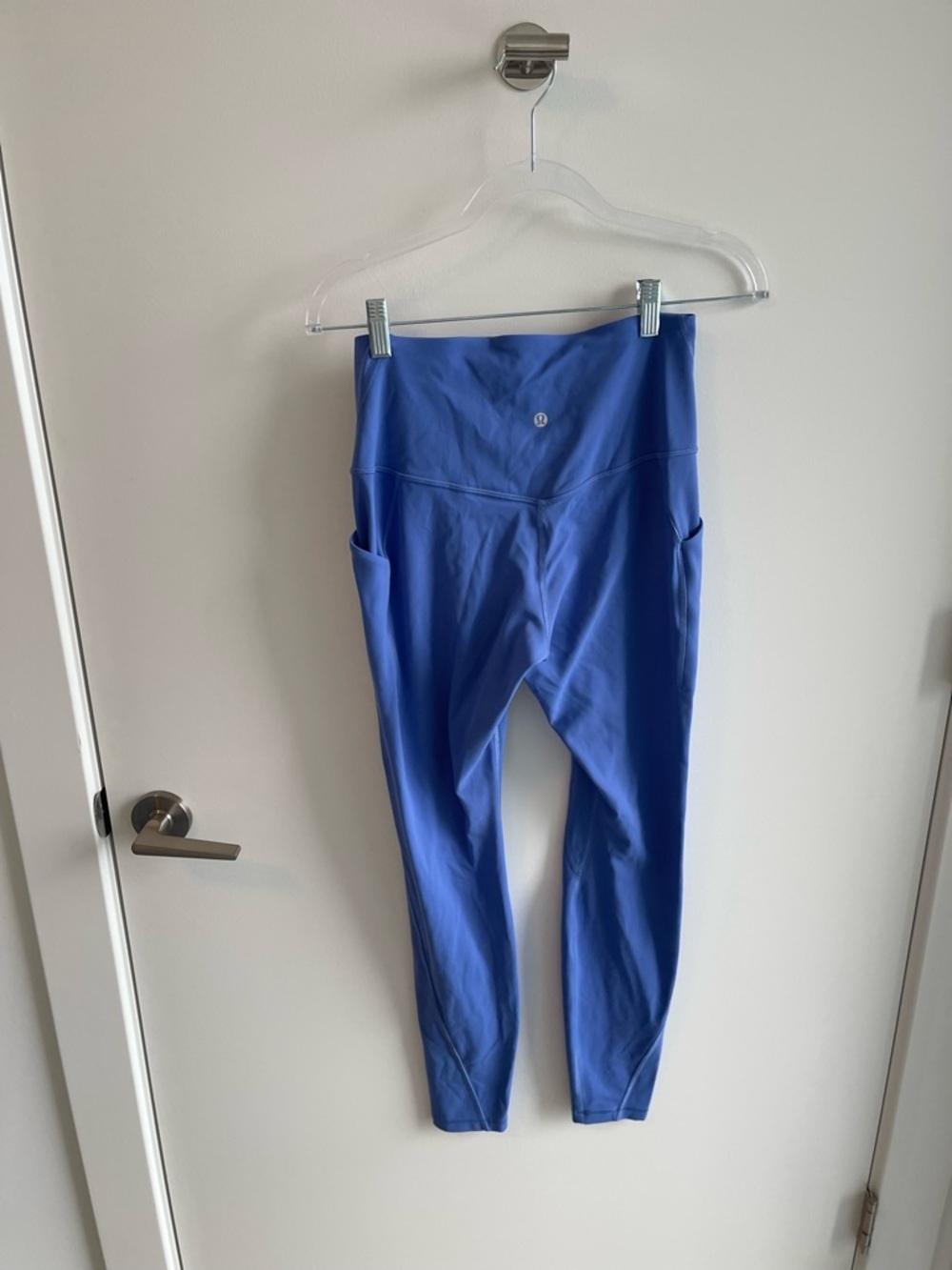Lululemon Blue High-Waist Pocket Leggings - Picture 5 of 8